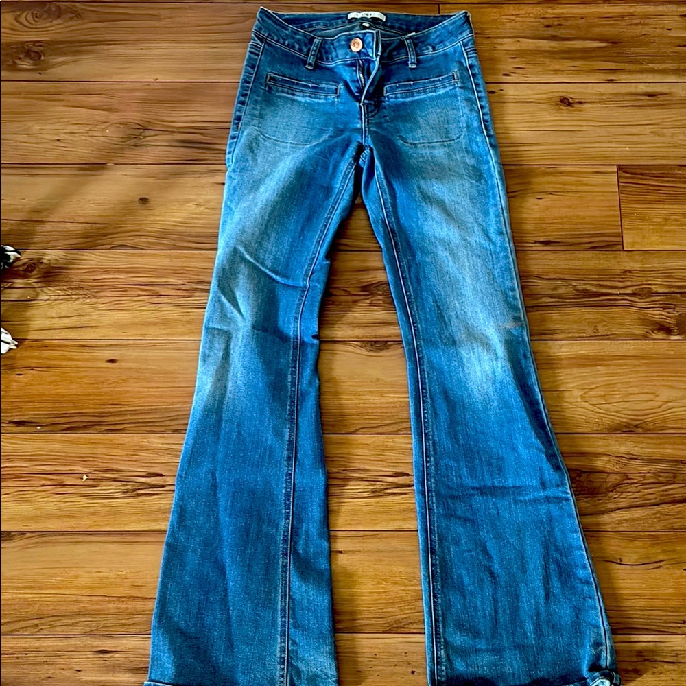 Classic Dex blue boot cut jeans